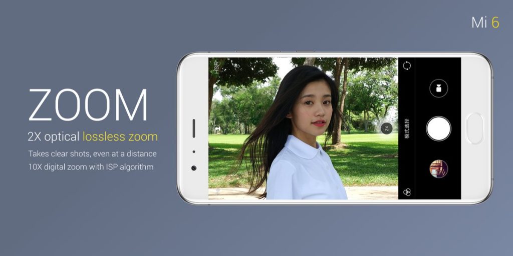 xiaomi mi 6 optical zoom