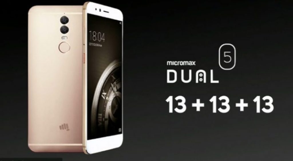 Micromax Dual 5 Dual Camera Smartphone