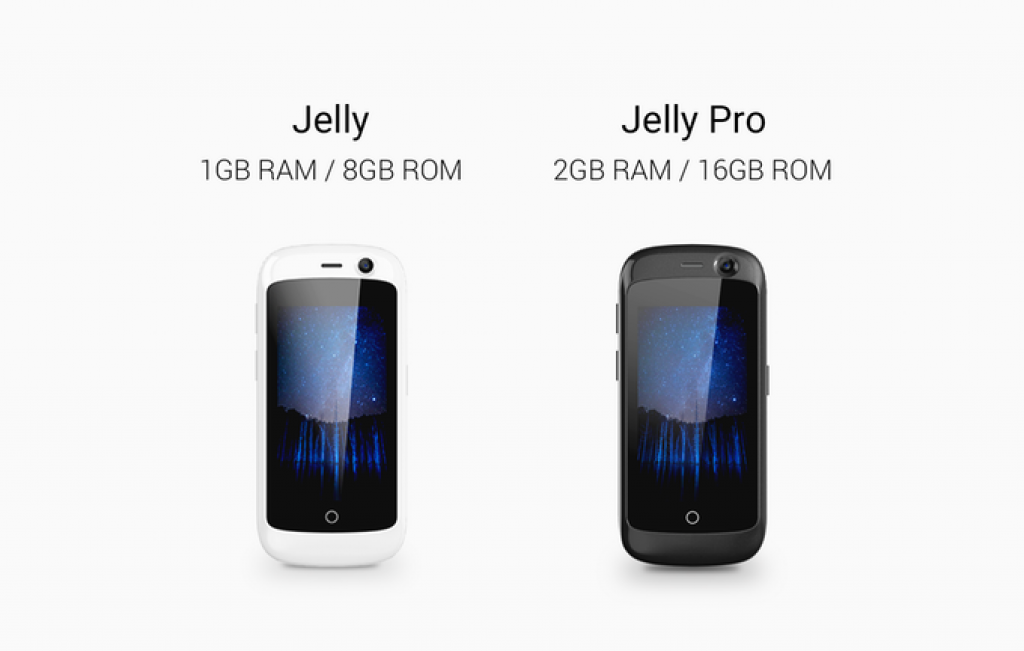 smallest Jelly Unihertz smartphone comparision