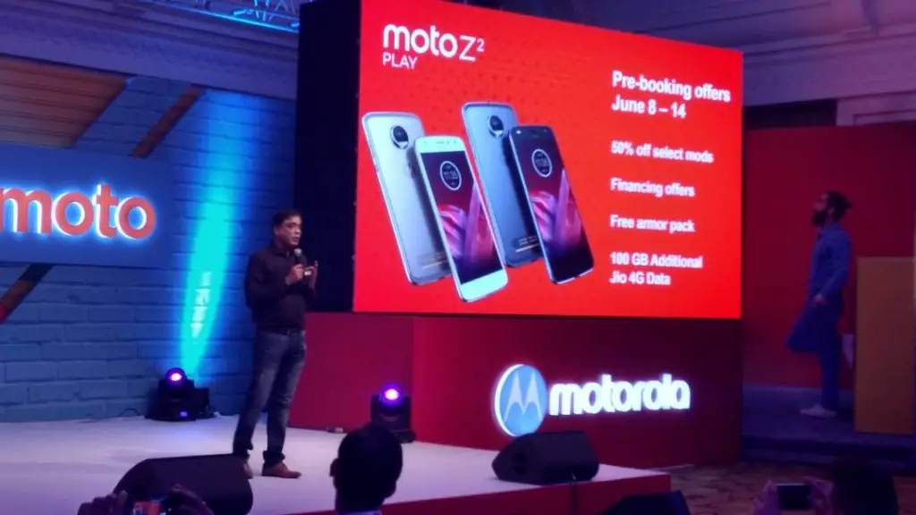 Motorola Moto Z2 Play pre-booking offers