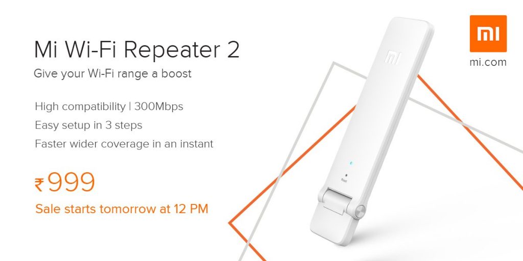 Xiaomi Mi Wi-Fi Repeater 2 price in india
