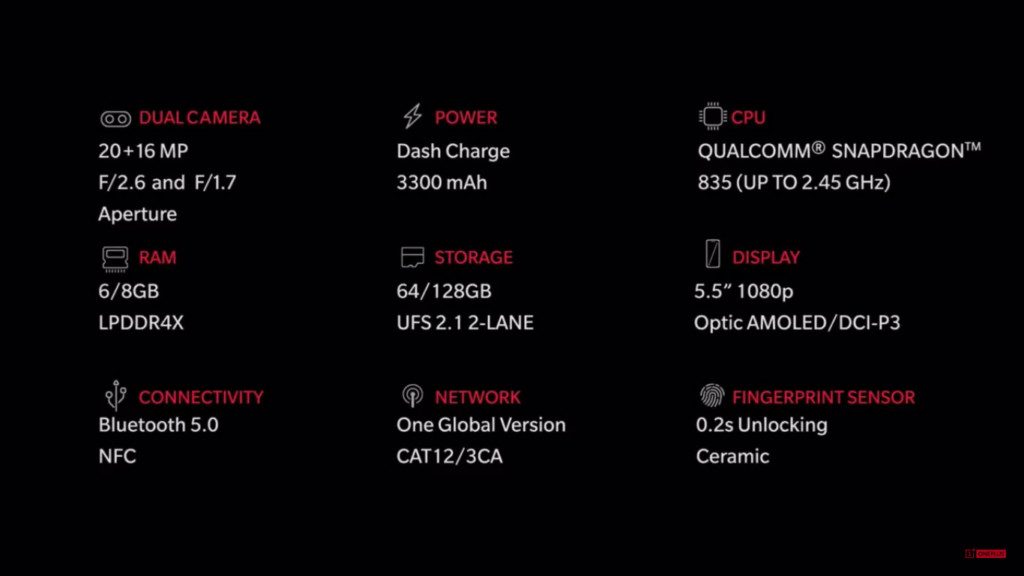 oneplus-5-specifications