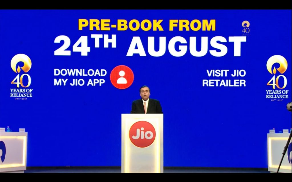 Jio Phone Pre Booking