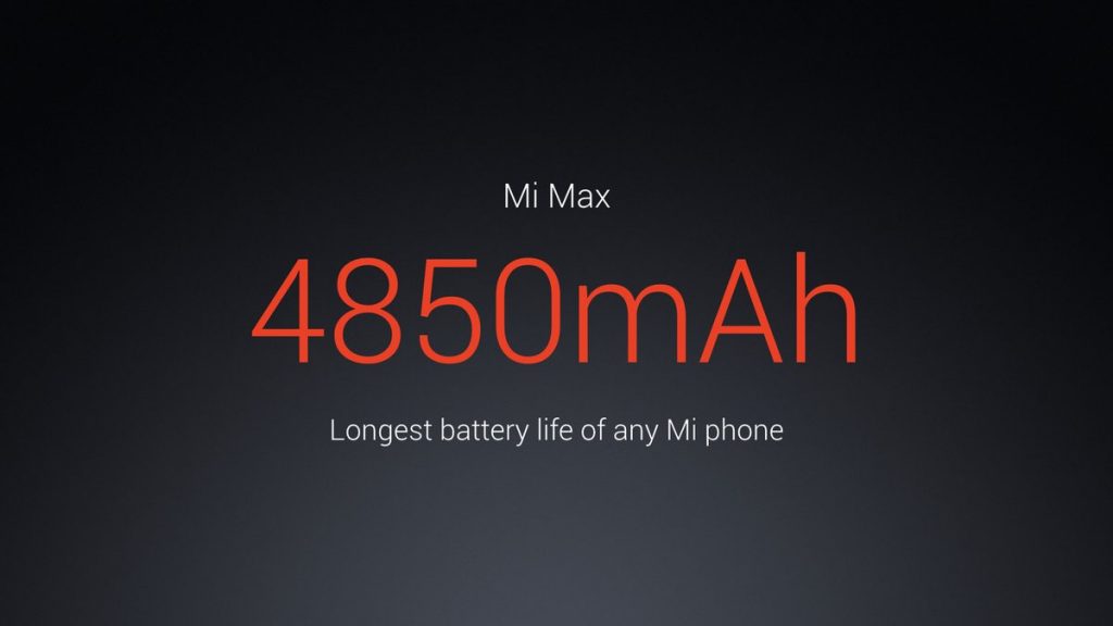 Xiaomi Mi Max 2 battery