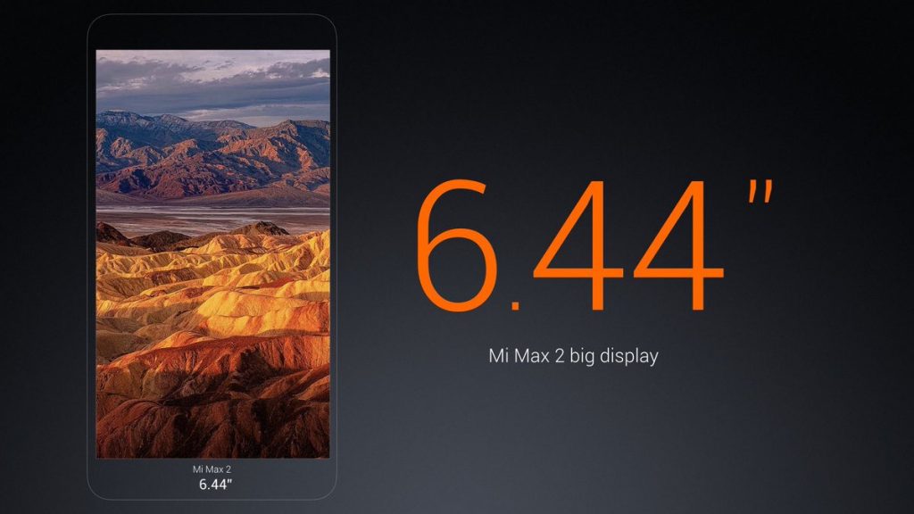 Xiaomi Mi Max 2 display