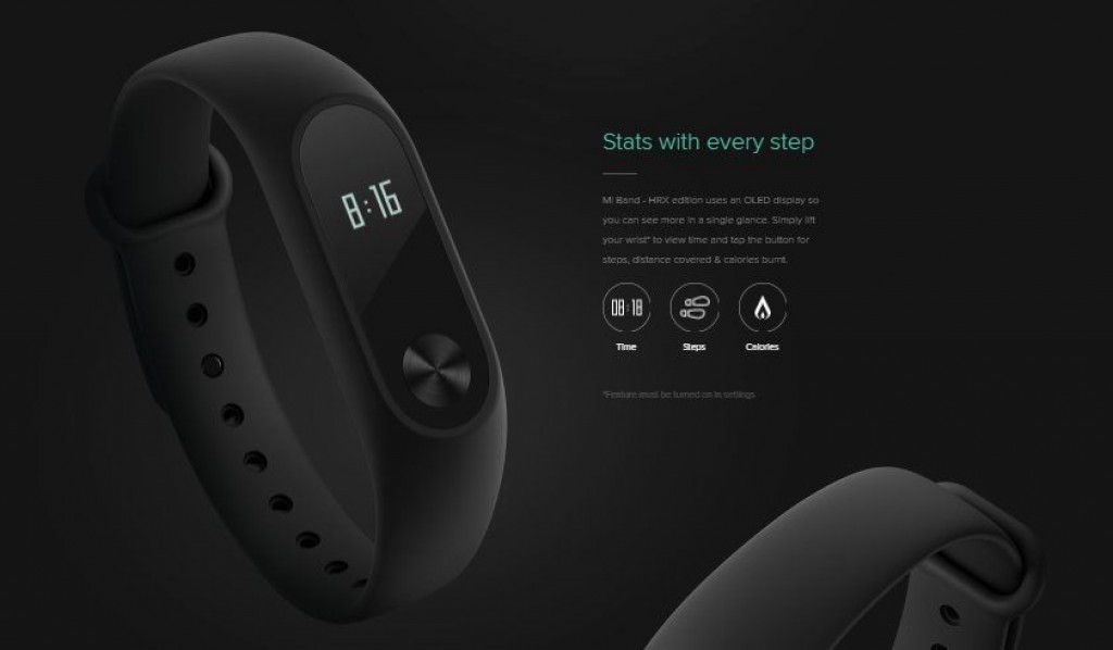 Xiaomi Mi Band HRX Edition specifications