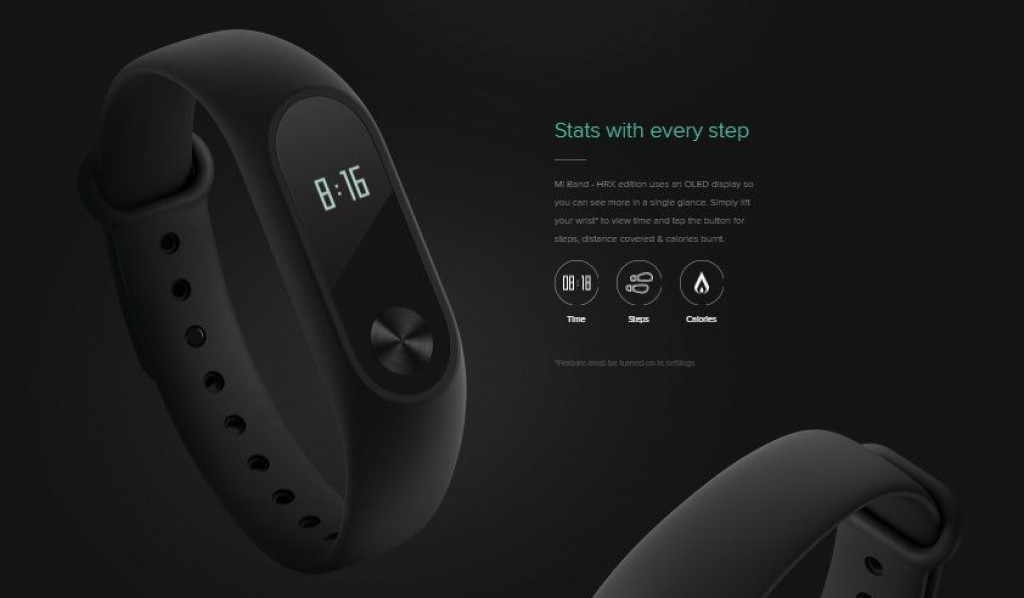 Xiaomi Mi Band HRX Edition specifications