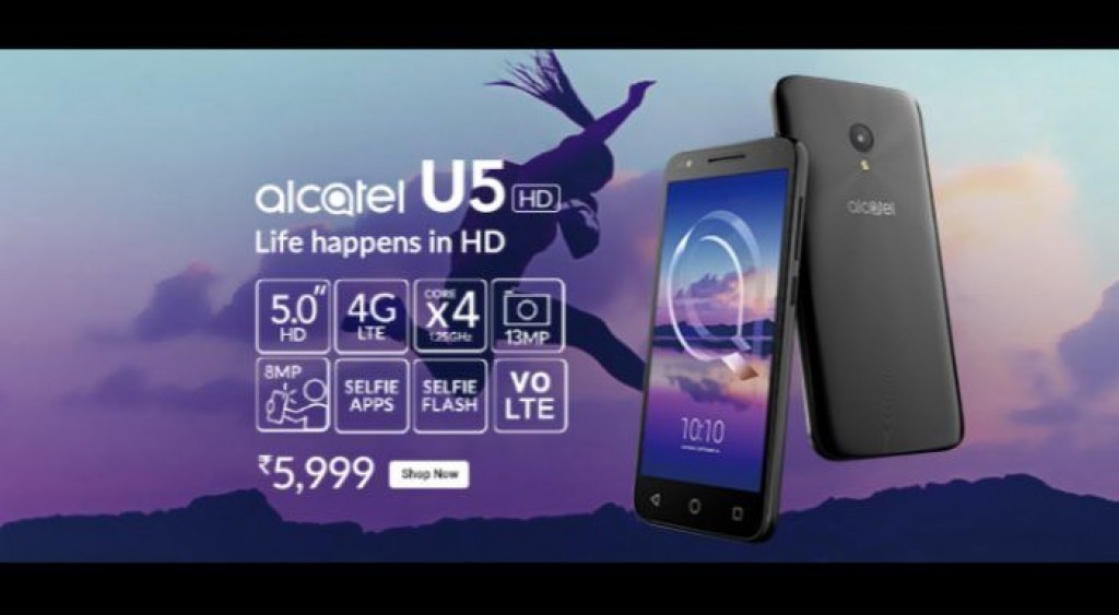 Alcatel U5 HD specifications