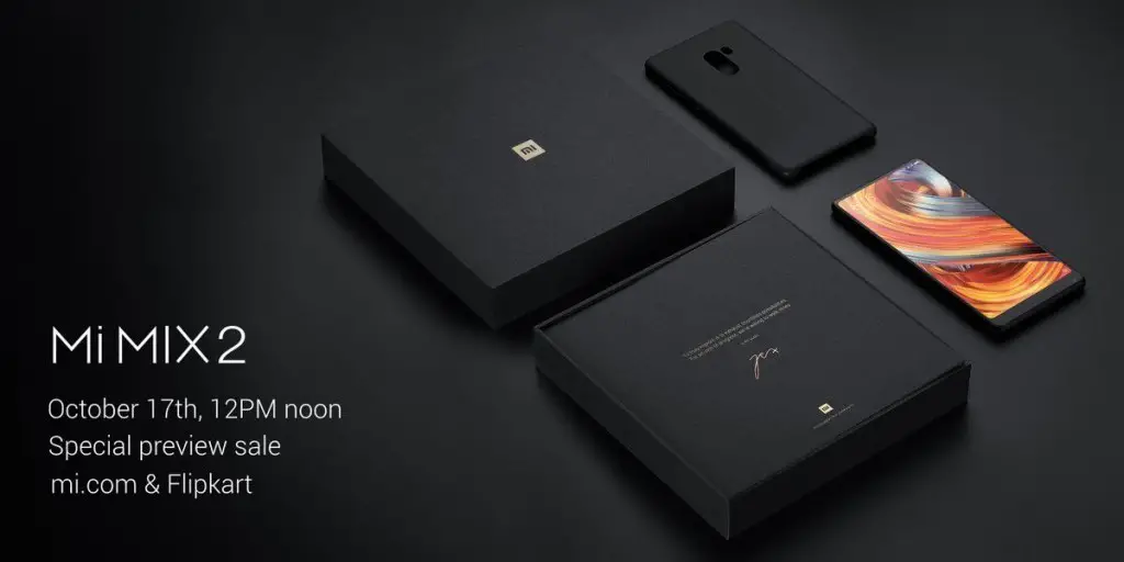 Xiaomi Mi MIX 2 Special Preview Sale
