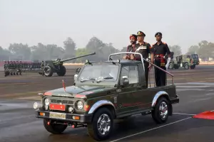 Indian Army Olive Green Maruti Gypsy