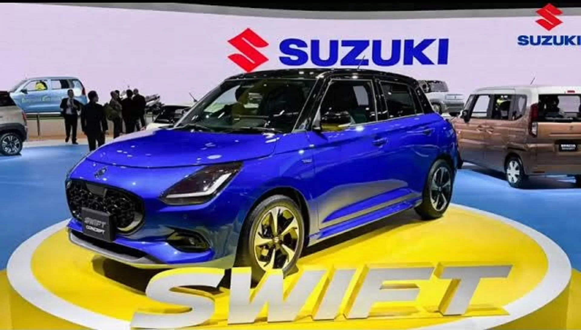 New 2024 Suzuki Swift reveal