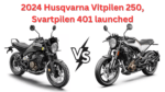 2024 Husqvarna Vitpilen 250 and Svartpilen 401 launched in India