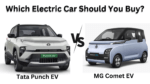 Tata Punch EV vs MG Comet EV