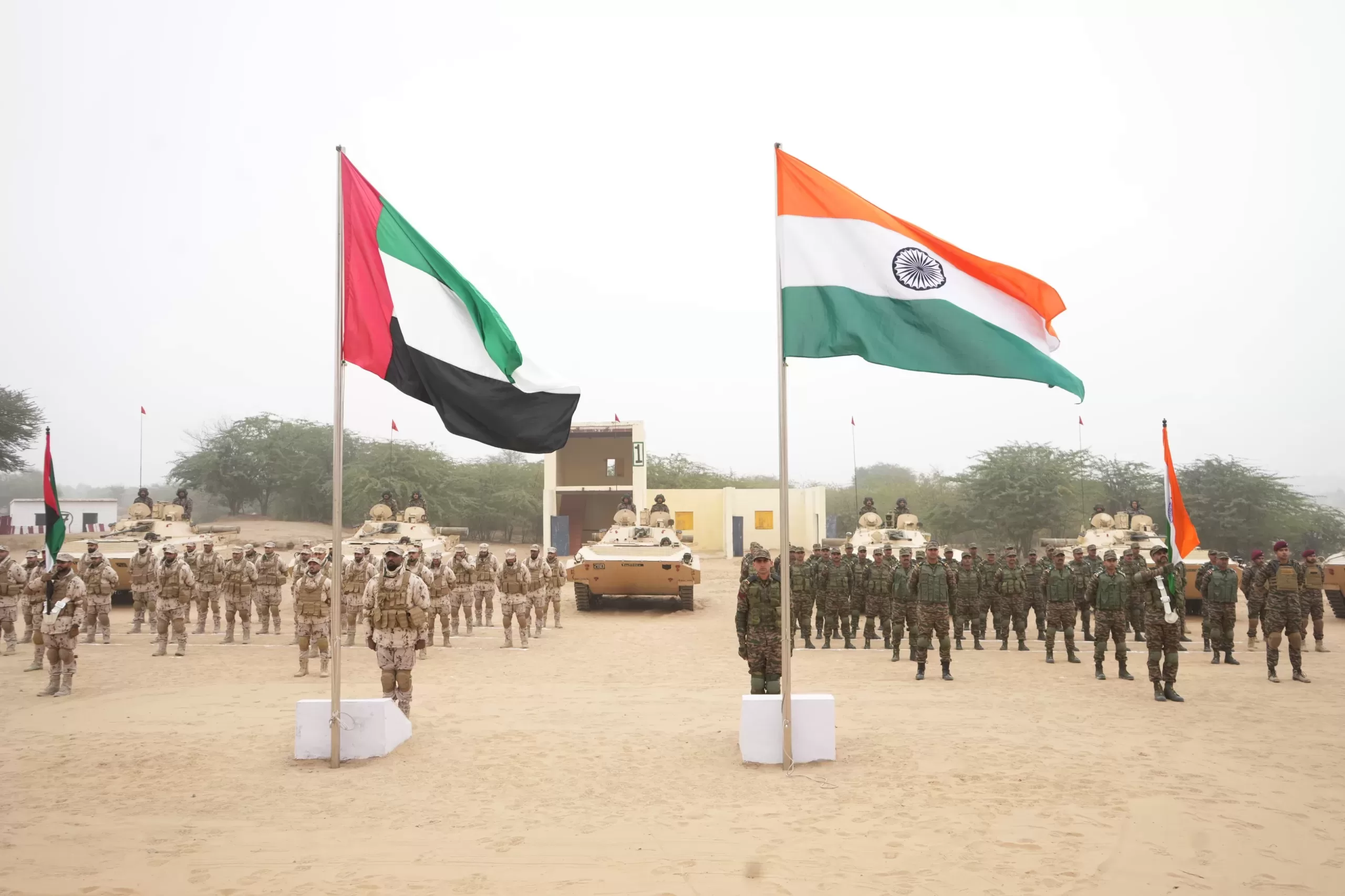 India-UAE Joint Military Exercise "Desert Cyclone" Starts in Rajasthan