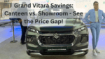 Maruti Suzuki Grand Vitara: Comparing CSD Canteen Prices and Ex-Showroom Costs (Chart)