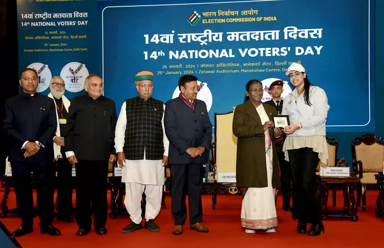 14th National Voters’ Day Marks Celebration Across India with the Theme ‘Nothing Like Voting, I Vote for Sure’
