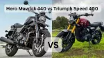 Hero Mavrick 440 vs Triumph Speed 400 Comparison