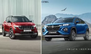 Kia Sonet vs Maruti Suzuki Fronx