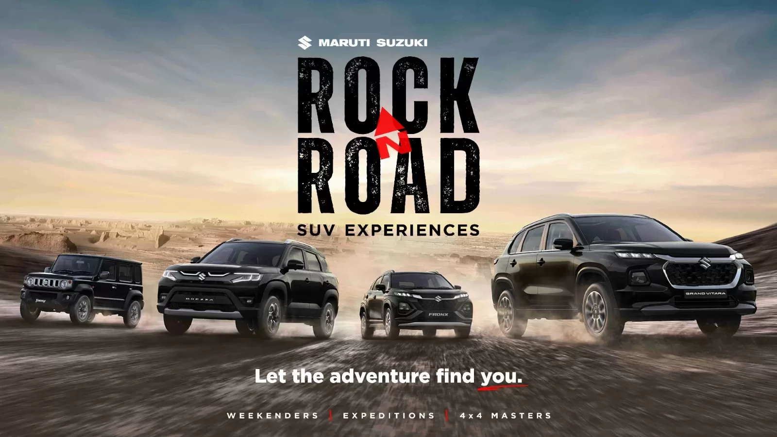 Maruti Suzuki introduces ‘ROCK N’ ROAD SUV Experiences