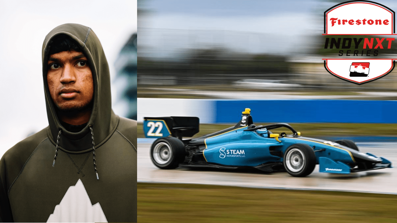 Yuven Sundaramoorthy to Blaze Trails in 2024 Firestone INDY NXT Series