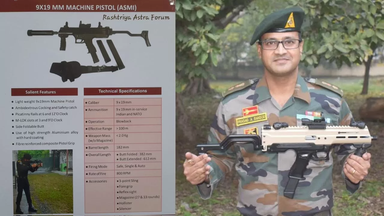 ASMI 9mm Pistol: Specifications, Features, and Triumph in Indian Army Trials