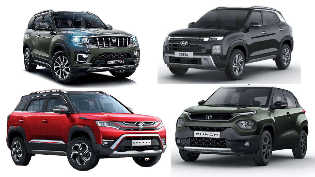 Top 10 Best-Selling SUVs in February 2024: Tata Punch, Maruti Suzuki Brezza Lead the Pack